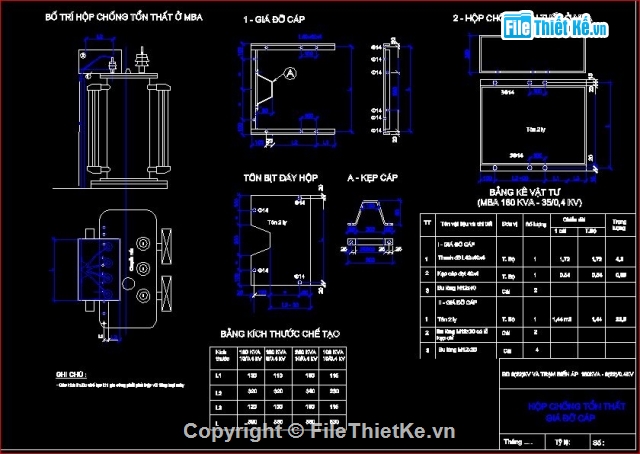 File thiết kế,File cad,TBA,TBA 22KV